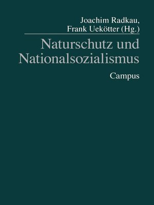 cover image of Naturschutz und Nationalsozialismus